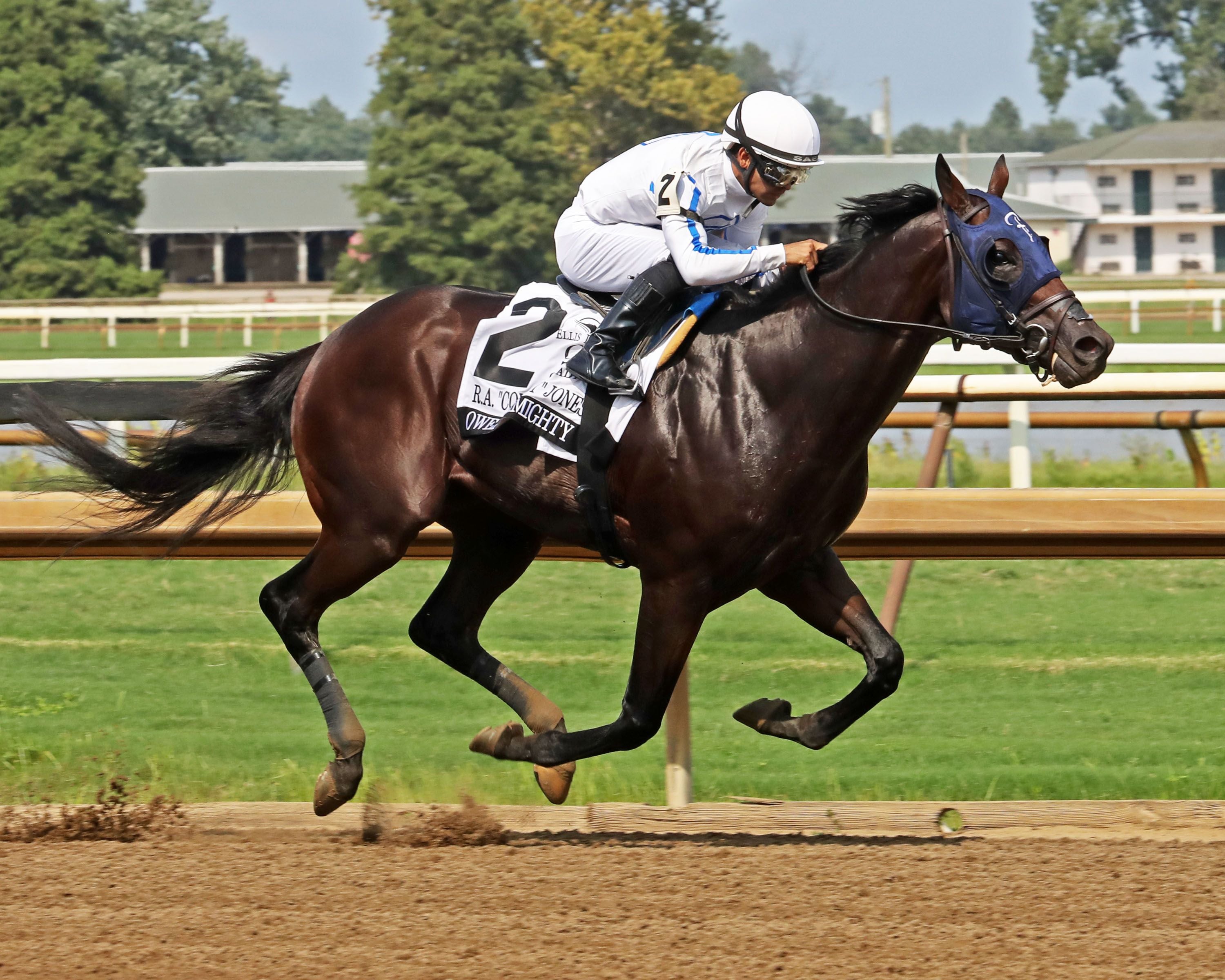 Owen Almighty returned to his sparkling form in the R.A. "Cowboy" Jones S. at Ellis Park