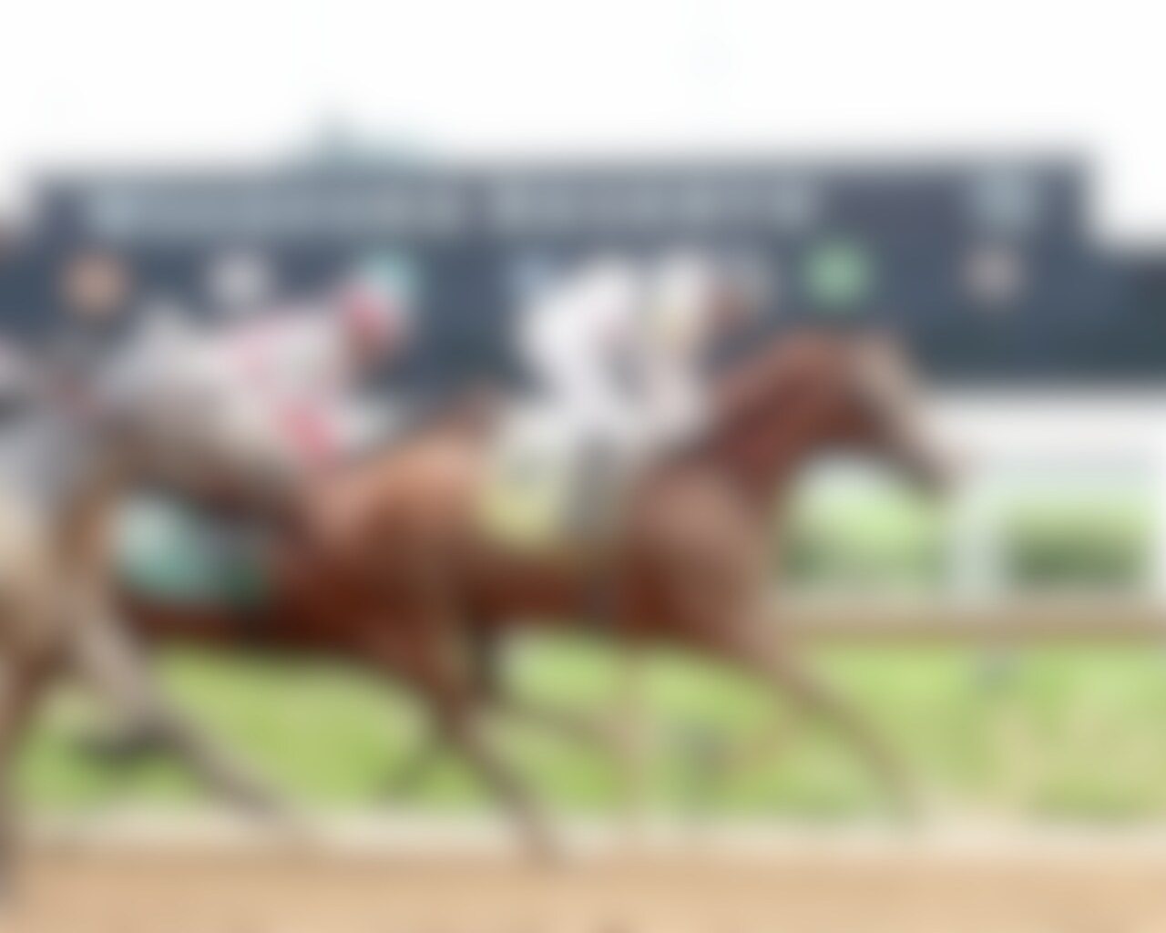 Raging Sea winning the La Troienne (G1) at Churchill Downs