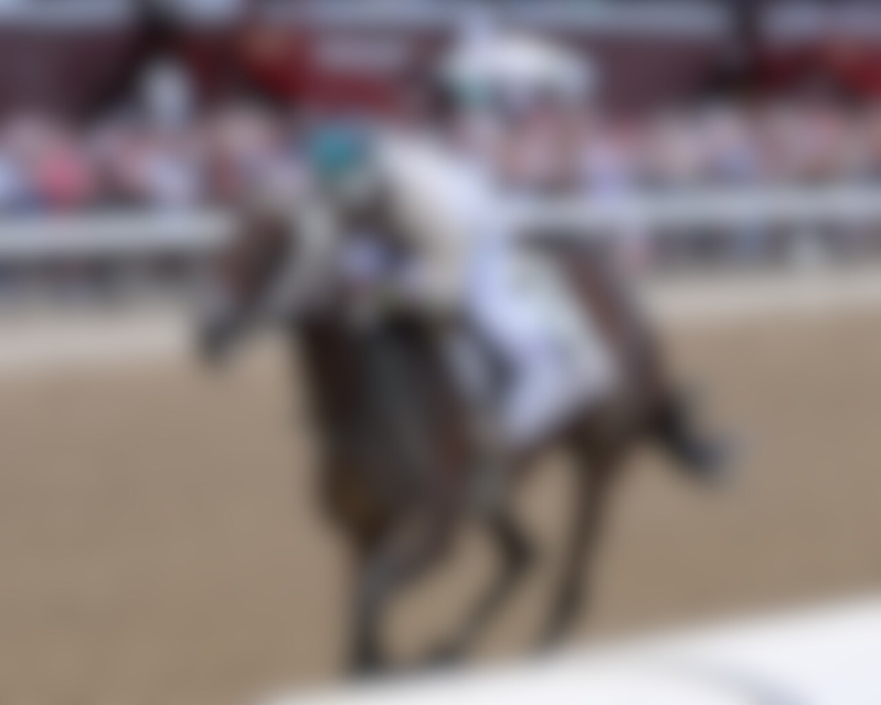 Summer Starlet wins the Spinaway Stakes at Saratoga. 