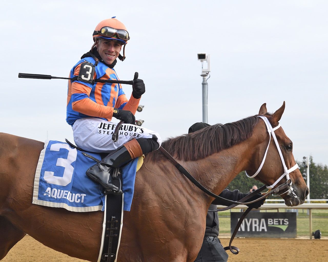 Zany wins the Demoiselle at Aqueduct.