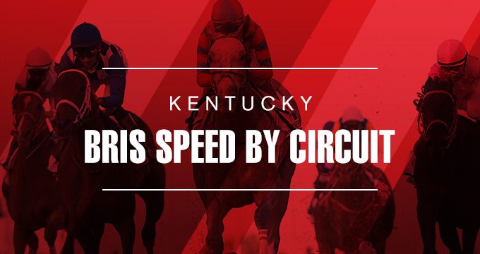 Kentucky speed by circuit data report speedratings