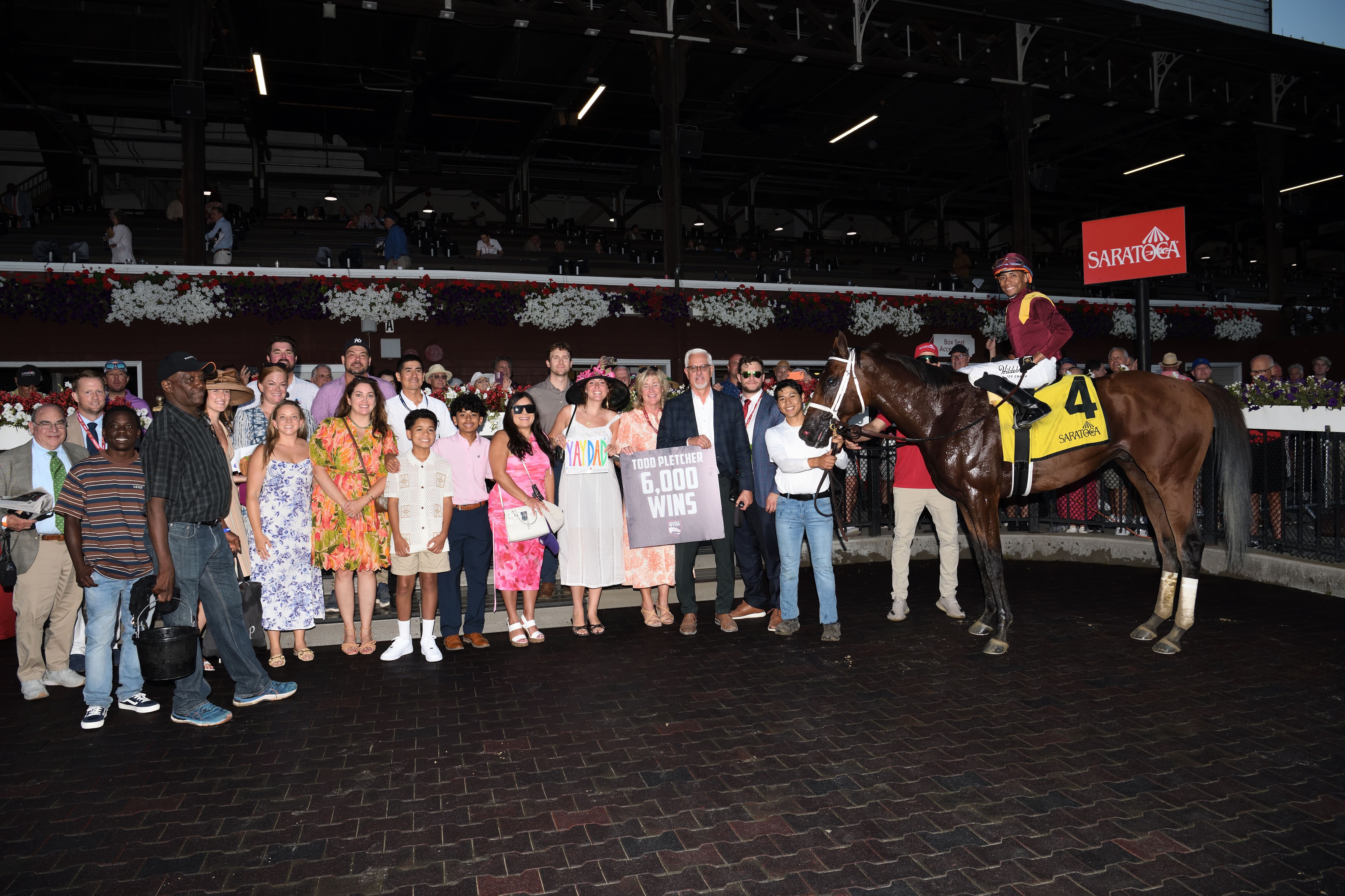 Versailles Road gave Todd Pletcher his 6,000th win